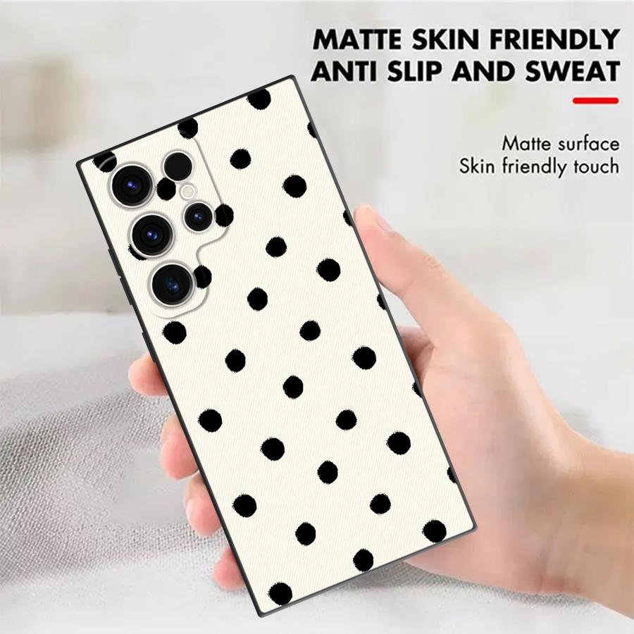 Retro Polka Dots Funda Phone C – обзор и цена Tablet S9 Fe Accessories