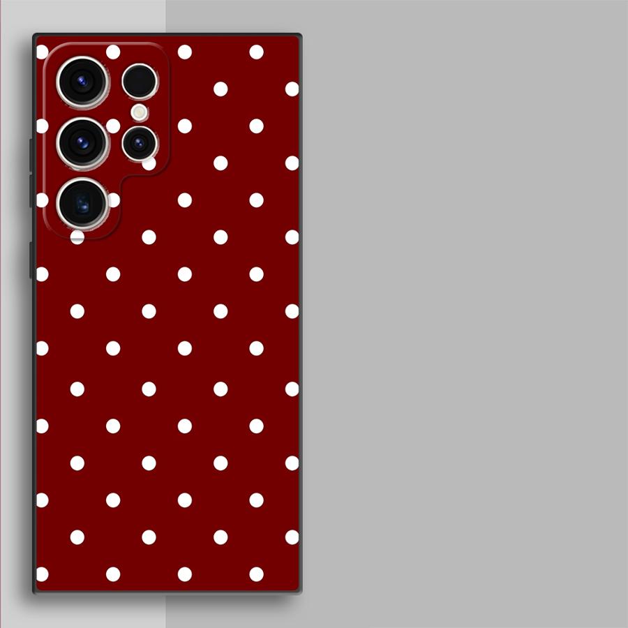 Retro Polka Dots Funda Phone C – обзор и цена Tablet S9 Fe Accessories