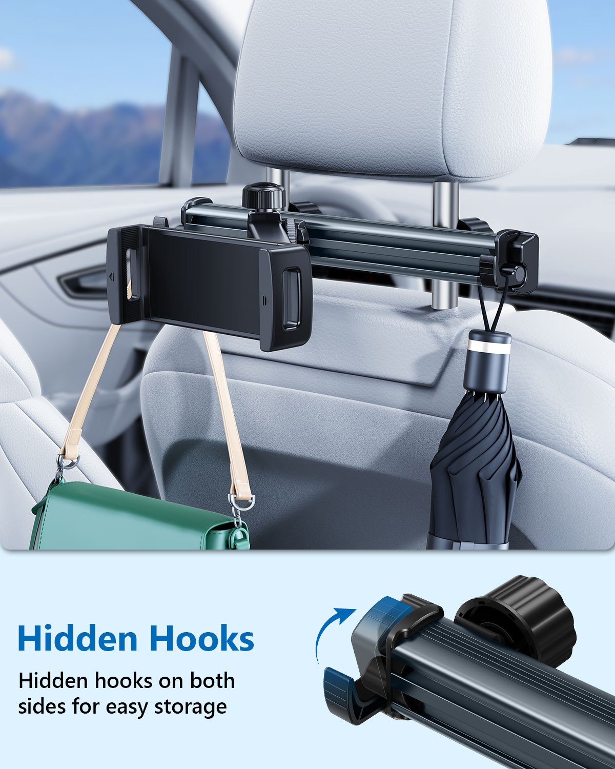 Hipacool Car Tablet Holder Sta – обзор и цена Tablet Accessories Must Have