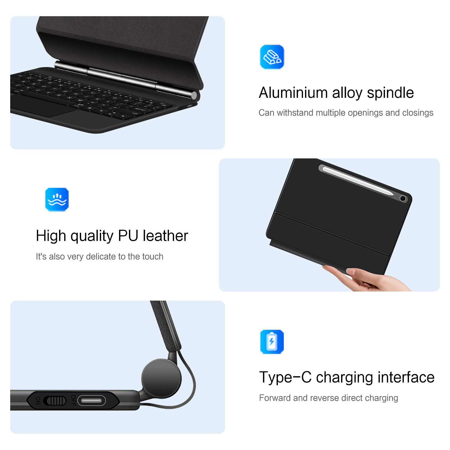 Magic Keyboard for Samsung Gal – обзор и цена Tablet S9 Fe Accessories