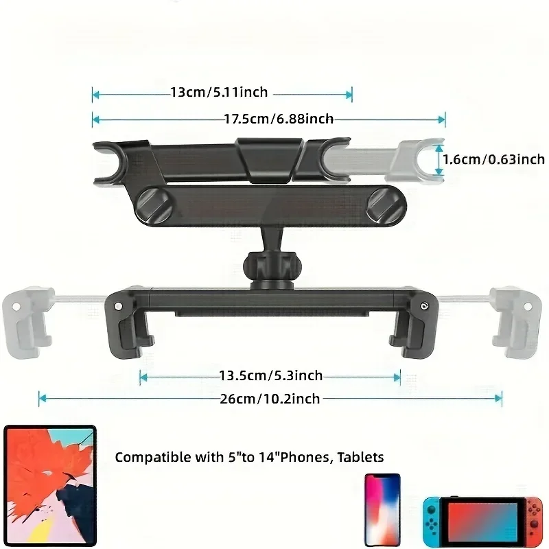 Foldable Car Phone Holder Back – обзор и цена Tablet Accessories Must Have