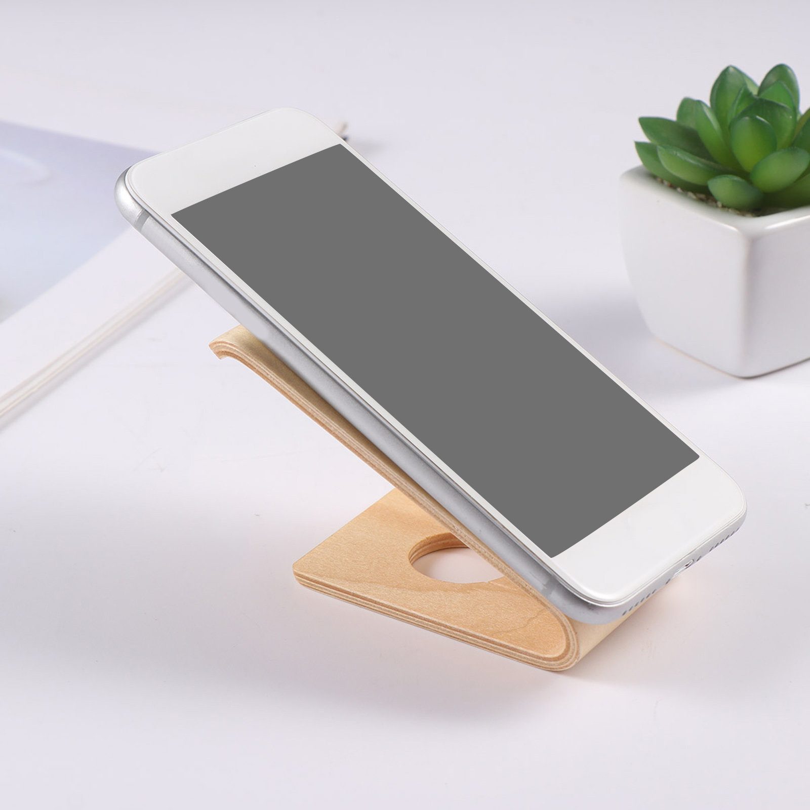 Portable Wooden Mobile Phone S – обзор и цена Tablet Stand Accessories