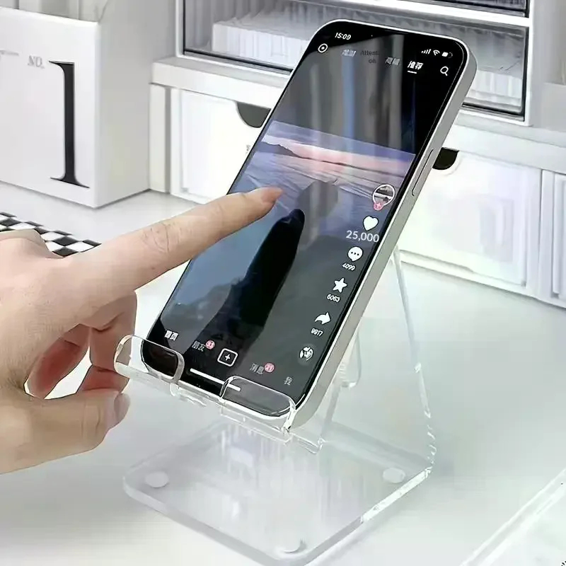 Transparent Acrylic Phone Stan – обзор и цена Tablet Stand Accessories