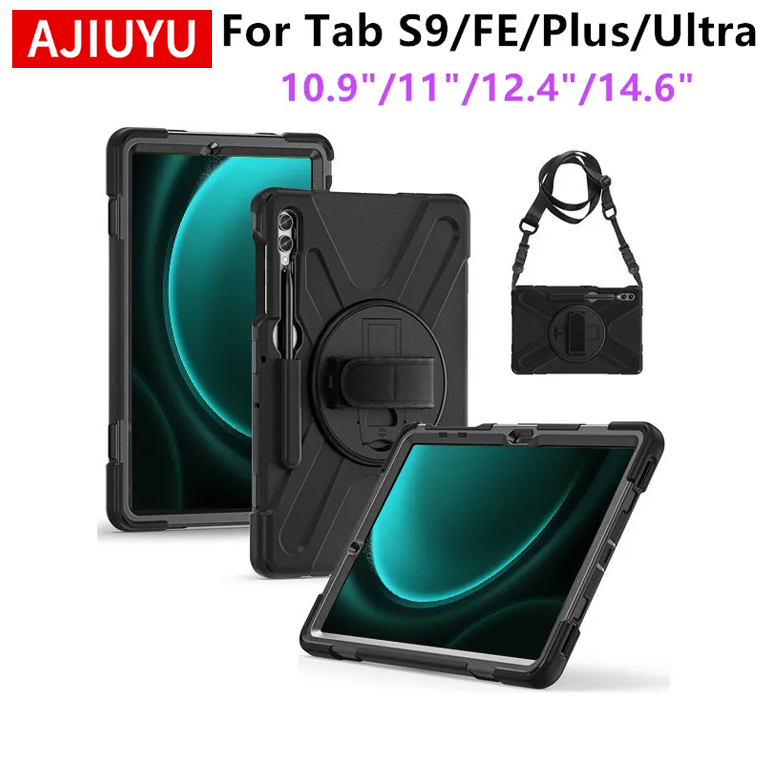 Heavy Duty Shockproof Case For – обзор и цена Tablet S9 Fe Accessories