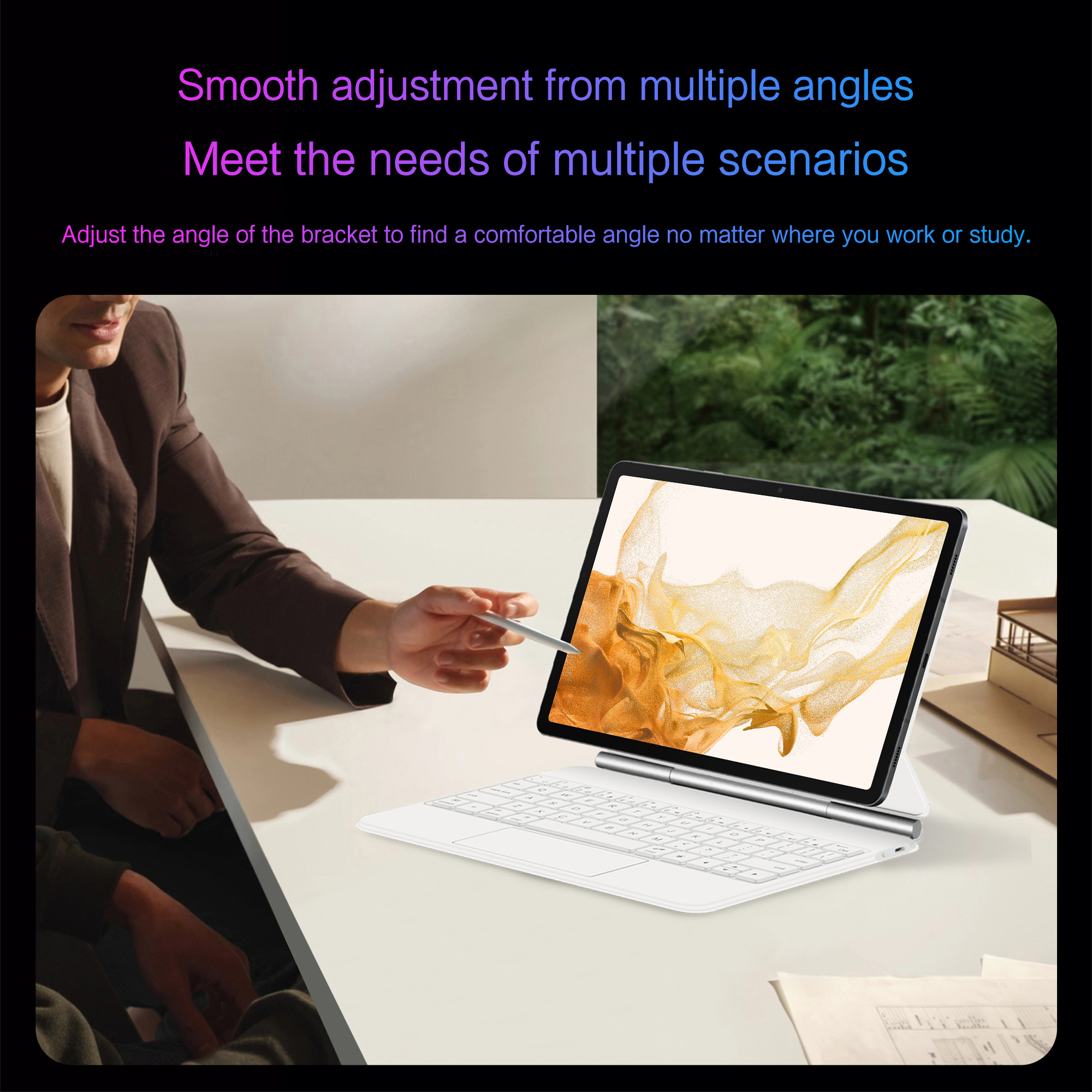 LFOIQN Magic Keyboard for Sams – обзор и цена Tablet S9 Fe Accessories
