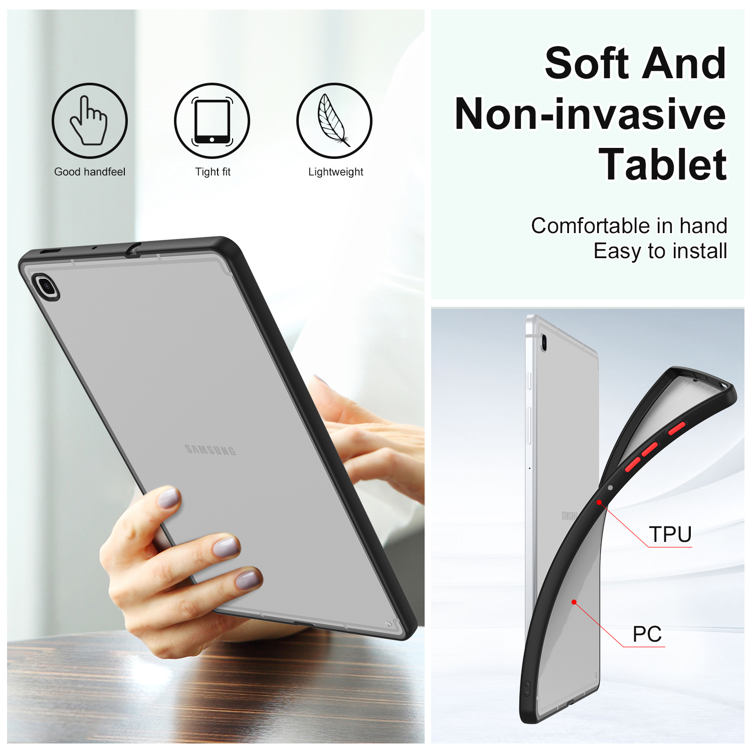 TPU Soft Back Case For Samsung – обзор и цена Tablet S9 Fe Accessories