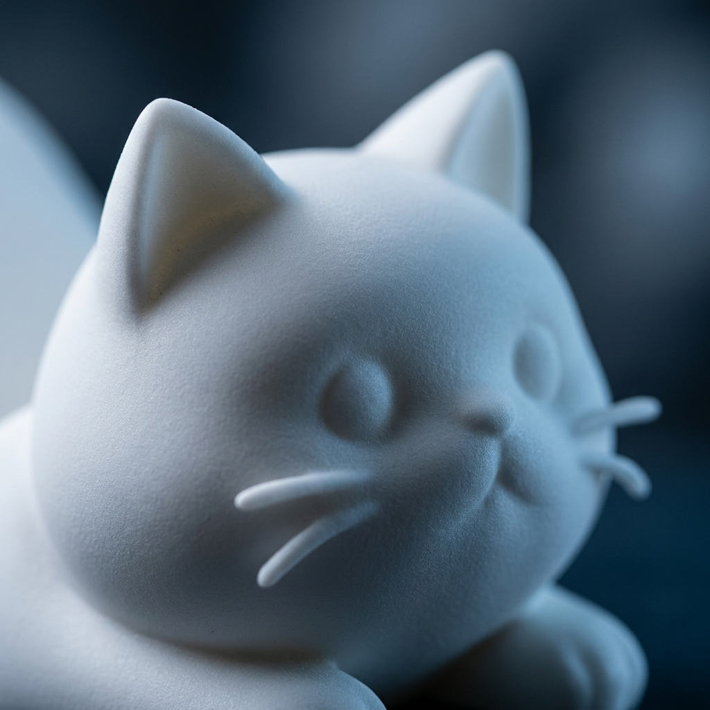 3D Printed Cat Figurine Device – обзор и цена Tablet Stand Accessories