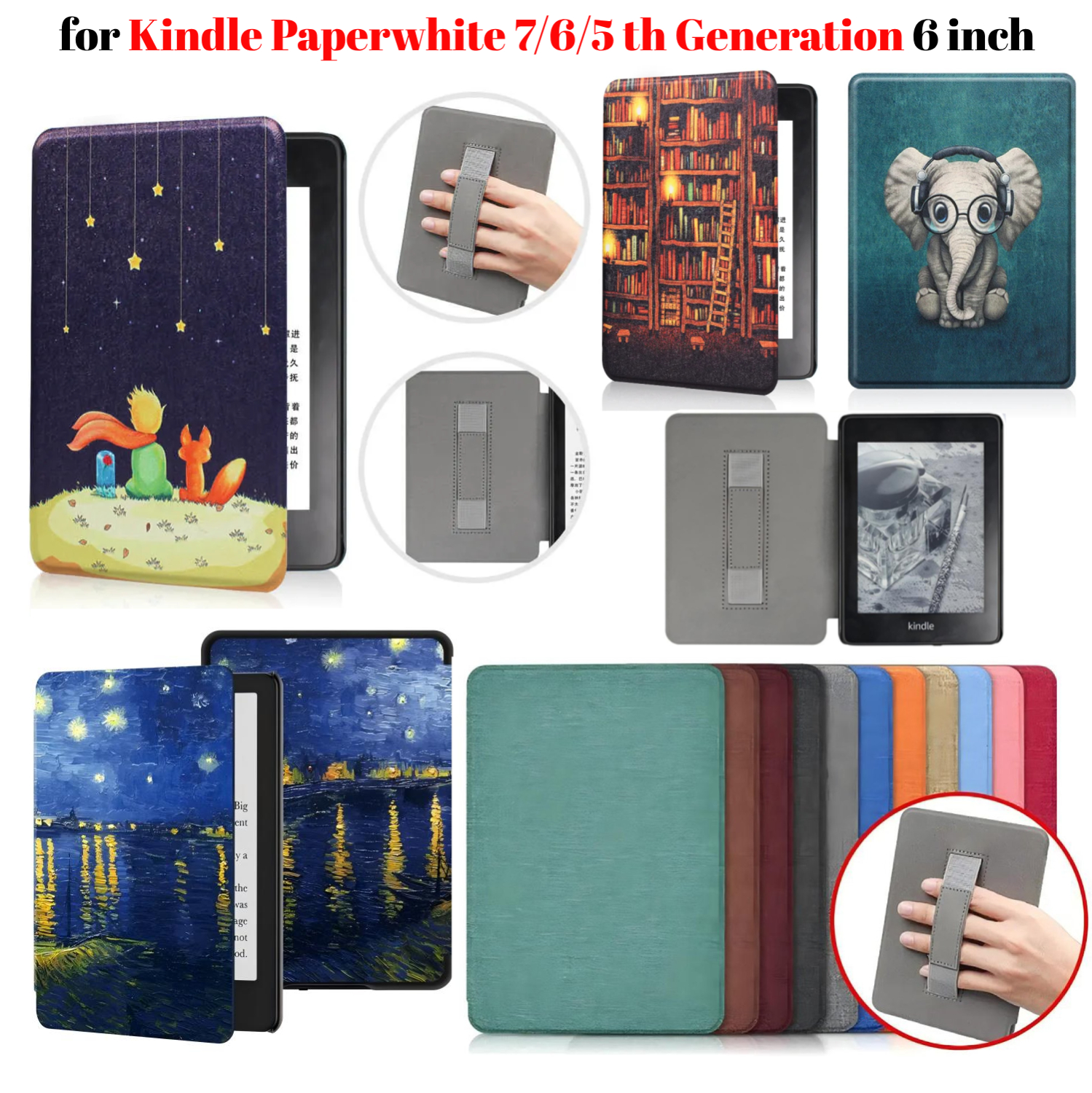 For Kindle Paperwhite 7th 6th  – обзор и цена Kindle Tablet Accessories