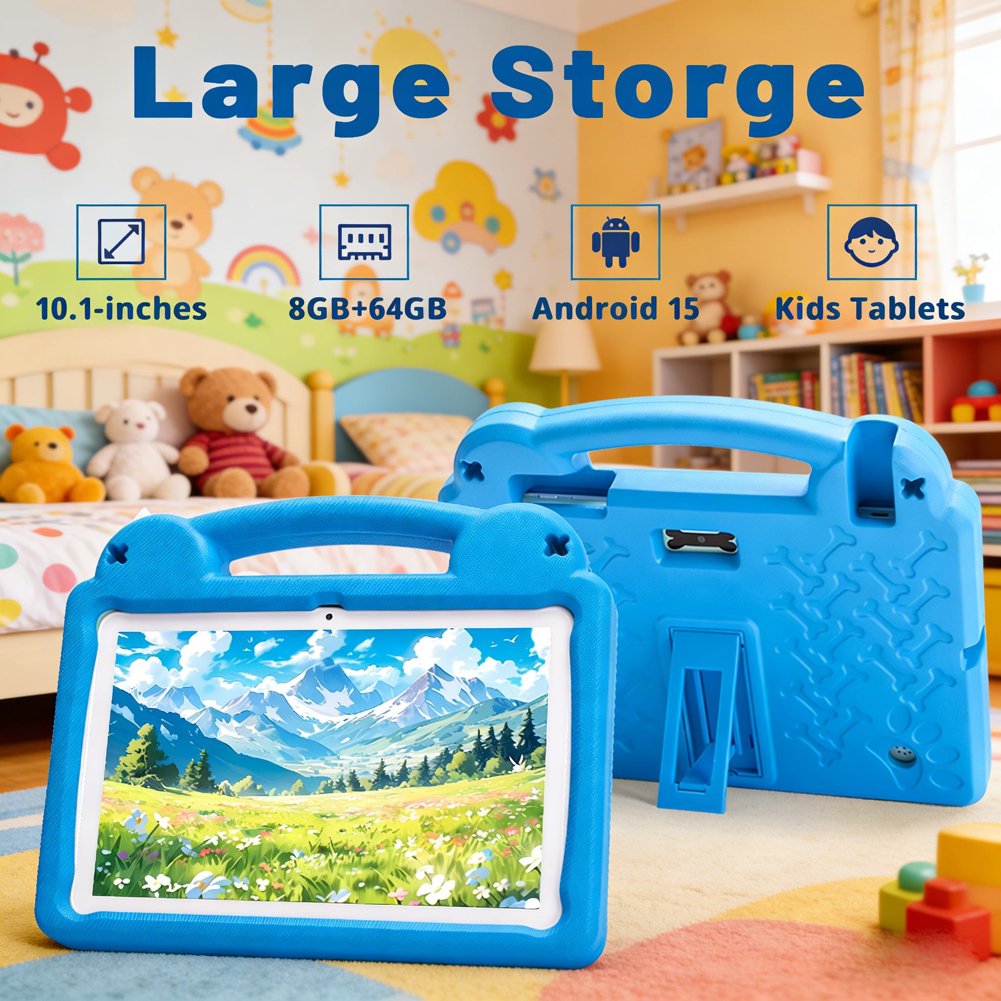 ANRY R16Pro Kids Tablet 10 Inc – обзор и цена Microsd Card Tablet